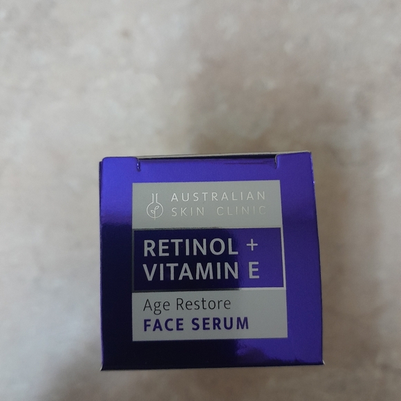 Retinol Vitamin E Age Restore Face Serum NWT Size:1.69 oz Australian Skin Clinic - Picture 4 of 4